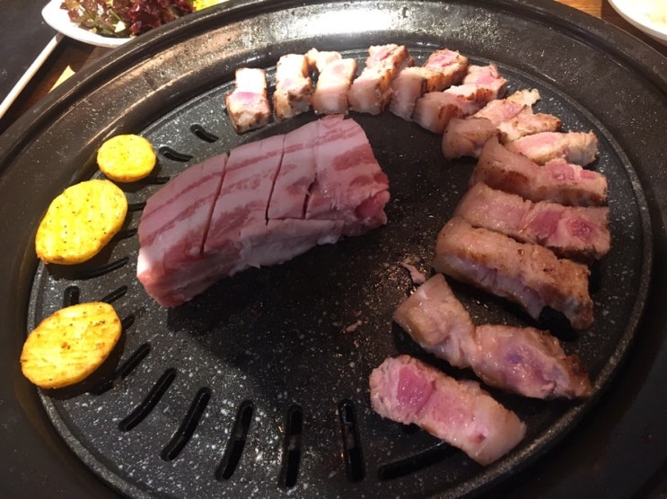  부평 삼겹살 고깃집 추천! 신선화로에서 삼겹살로 맛깔나게+_+