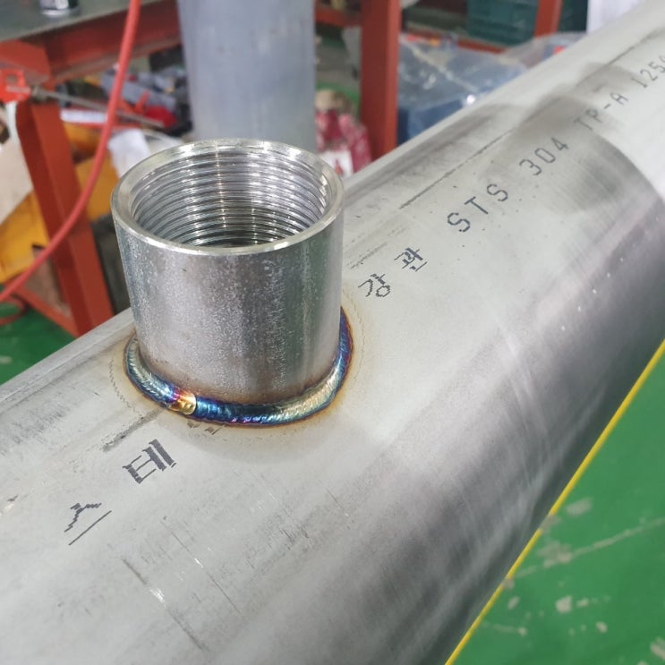  양주시 인도 뭄바이 수출 분수배관 물량치기 출장용접 FMwelding