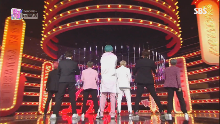  방탄소년단 190421 인기가요 무대 영상 모음 다운로드 기차