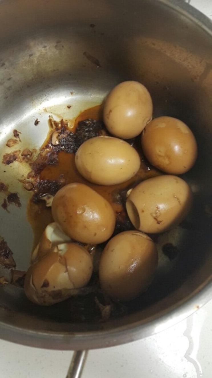  짭쪼름하니 맛좋은 밥도둑 계란조림 ㅎㅎ