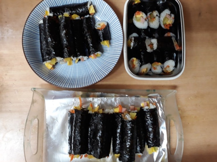  꼬마김밥 도시락