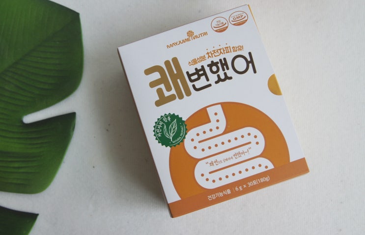 쾌변했어 먹기 시작~아름송이도 먹는 차전자피 식이섬유