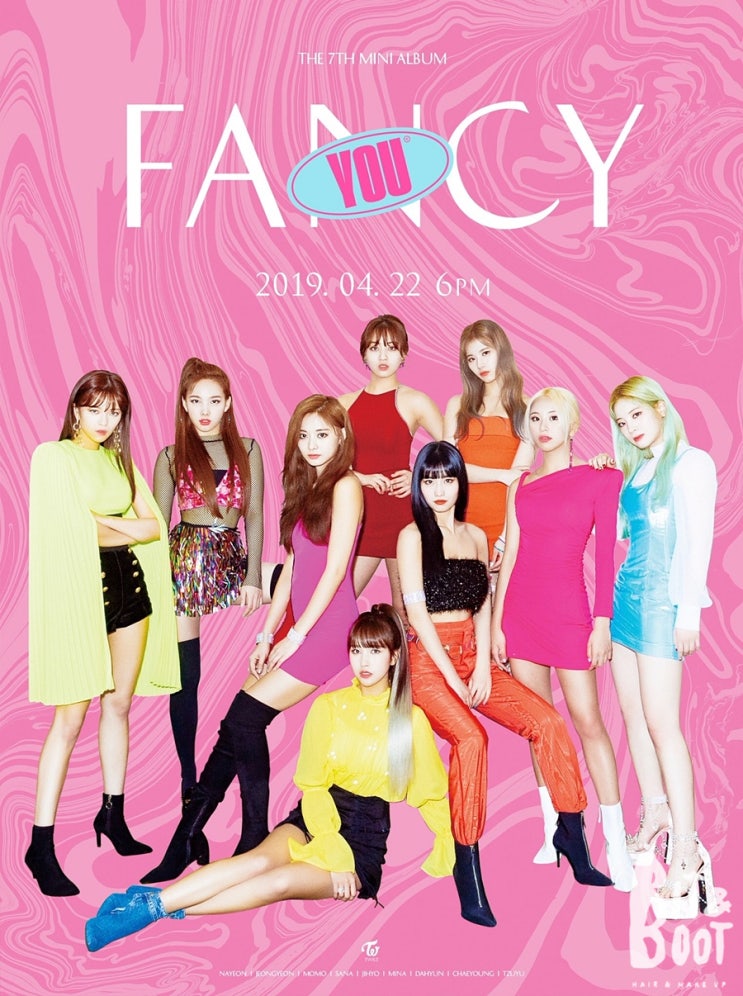  트와이스 컴백! 새앨범 'FANCY YOU'로 찾아온 9명의 소녀들! 메이크업 by 빗앤붓