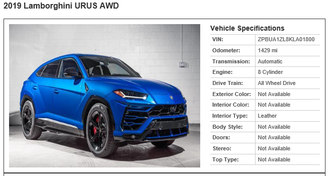 람보르기니 우루스 SUV 슈퍼카 2019년 국내상륙 했습니다!!