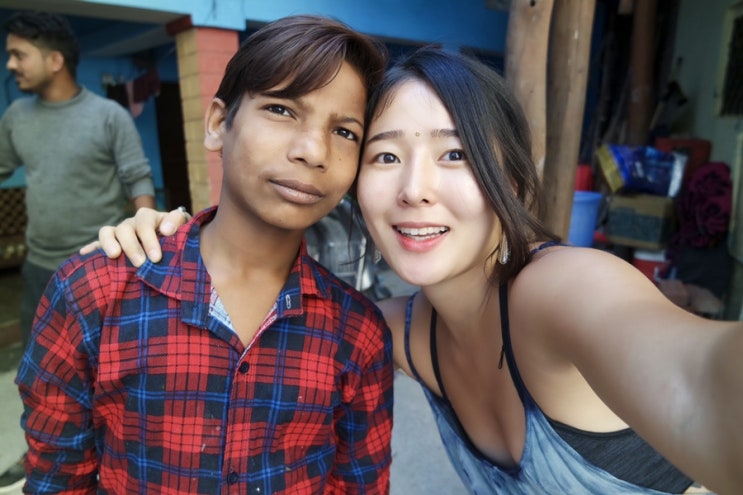  4월 인도 리시케시, 잘 지내나요.