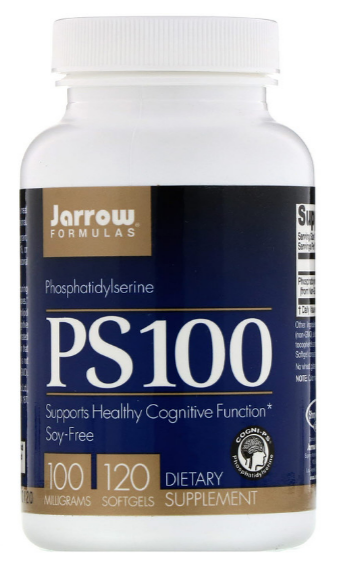 [재로우] PS 100, 포스파티딜세린, 100 mg, 120 소프트젤
