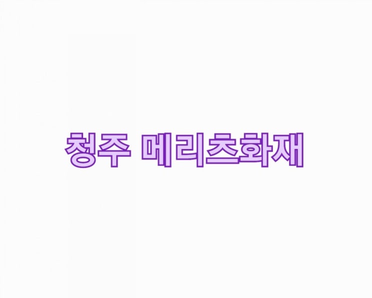  [청주 메리츠화재]건강보험 치아보험 상담 및 리모델링 후기