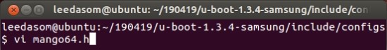  [mangoboard] u-boot.bin 생성 및 타겟보드에 다운로드 (2)