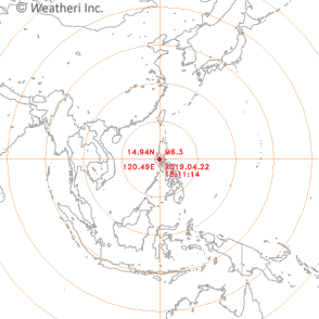 [필리핀 지진] 필리핀 중부에서 규모 6.3의 지진이 발생!