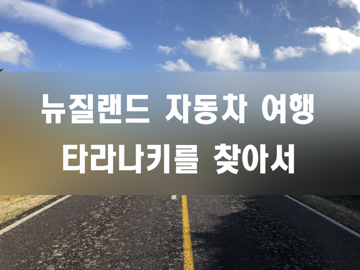 뉴질랜드 자동차 여행, 타라나키를 찾아서