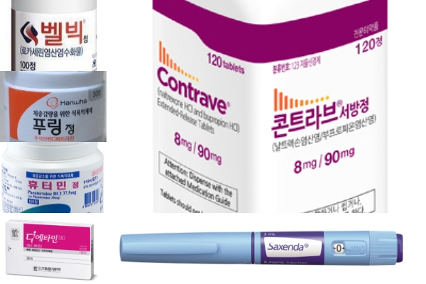  현재 사용되는 비만치료제에 대하여