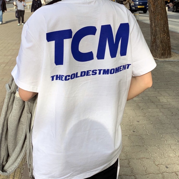 [더콜디스트모먼트] LOGO T 구매 후기