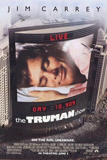  트루먼 쇼(The Truman Show) 전 세계를 상대로 몰래카메라를 당하는 남자, 충격적인 설정의 영화이야기와 명대사를 알아보아요