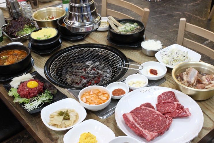  일산 고기집 가성비 좋은 대화동 참숯한우천국!