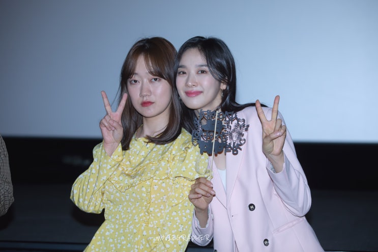 [190420] 다시, 봄 개봉주 무대인사 토요일 이청아 박지빈 박경혜 참석