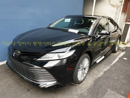  카보다-2019 토요타 캠리 2.5 신차구매후 차량등록전 정비사 출고장 출장신차검수 후기