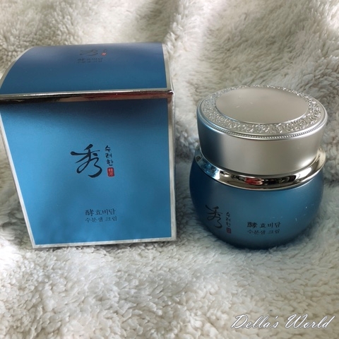 발효의 힘으로 피부에 수분을 가득 채워주는 깊은보습 수려한 효비담 수분샘 크림 리뷰