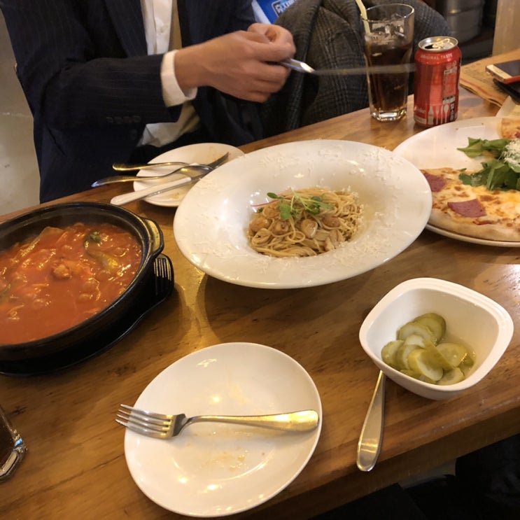  부천 신중동역 파스타집이야 술집이야? 야시장 후기