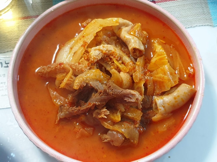 이혜정의 아주특별한소곱창전골 기대이상의 맛있는 맛!