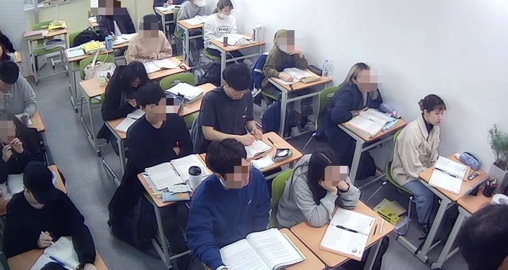  미대재수학원/예체능재수학원 4월22일 (월) 학생들 수업 모습
