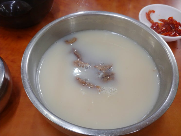  충주 점심 혼밥으로 푸주옥에서 설렁탕~