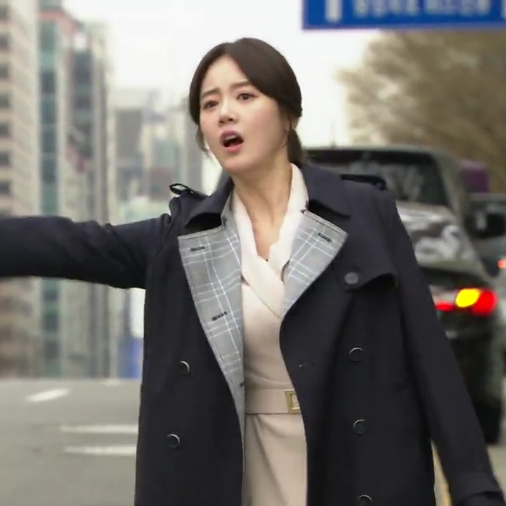  [여자 봄 트렌치코트 / 트렌치자켓] 강남스캔들 신고은 트렌치코트