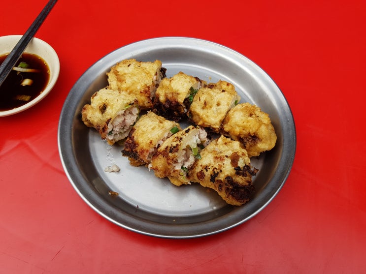  서울 동묘 구제시장 고기튀김