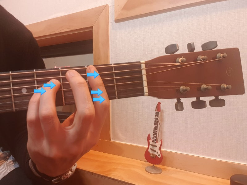 [기타코드] 통기타 add2, add9코드 완벽 정리 : 네이버 블로그