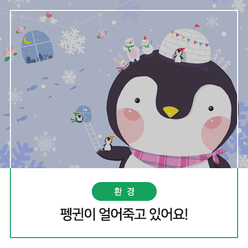  세계 펭귄의 날! 펭귄이 얼어죽고 있어요