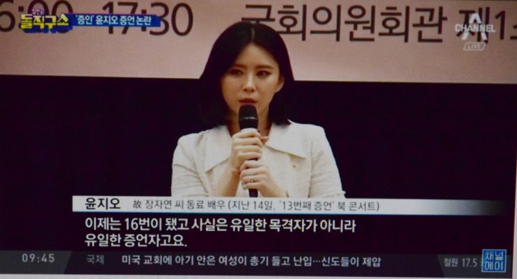  김수민작가 고 장자연사건 증인 윤지오 명예훼손 모욕혐의 고소-새로운 진실공방