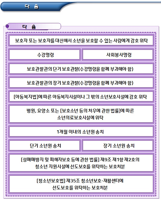 학교폭력(성폭력) 가해학생 처벌