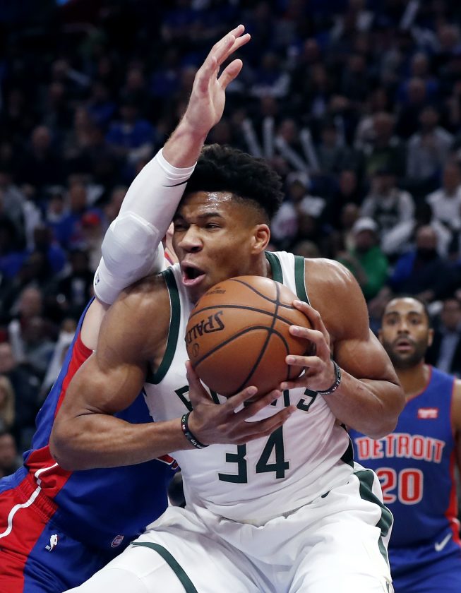 NBA Playoffs 2019-보스턴 오너라! 작년의 복수전에 도전해보마!! 야니스 아데토쿤보가 3점도 들어가면... 게임 끝이지 ㅋ(밀워키 vs 디트로이트 4차전)