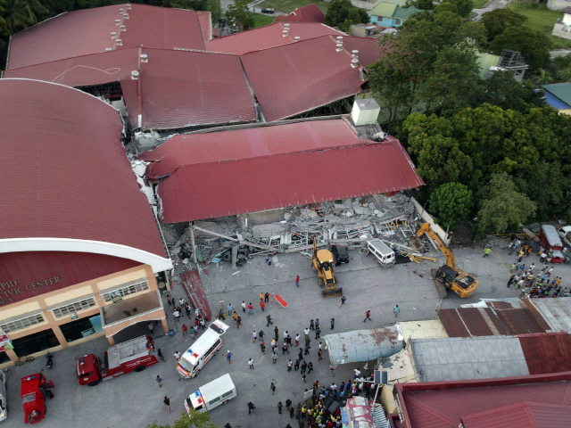 클락공항 폐쇄 필리핀 지진 여파 항공편 잇따라 결항