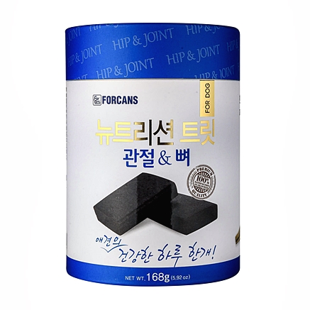  포켄스 애견 영양제 뉴트리션 트릿 관절 앤 뼈, 168g, 1개