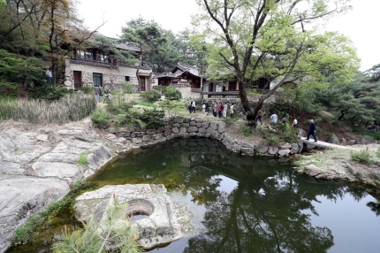 한국가구박물관 전통정원, 성락원 임시개방 한국가구박물관 전통정원, 성락원 임시개방