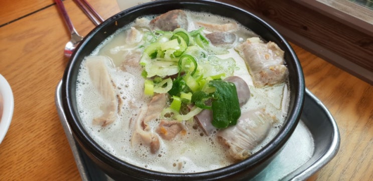  [팽현숙의 옛날순대국 남양주점] 고기가 듬뿍, 국물이 진해서 맛있음~~