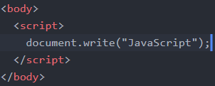 [JavaScript] html과 javascript 사용 (1. script 태그)