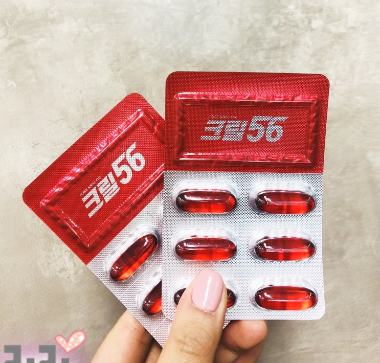  혈액순환에좋은음식 펄세스 크릴오일 크릴56으로 지키기!