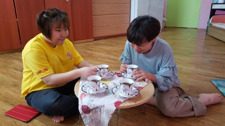  양평평화의집 차와 담소 프로그램