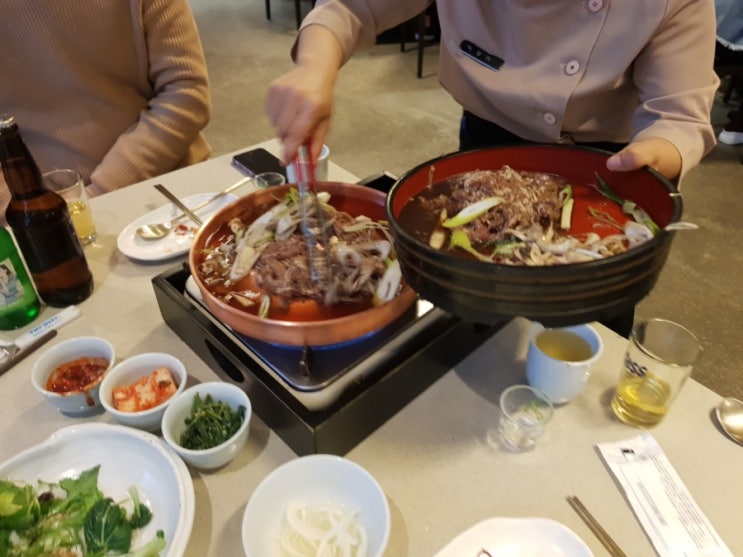  [강남구 신사동/한일관] 80년 전통의 등심불고기 맛집에서 너무나 배부른 회식~