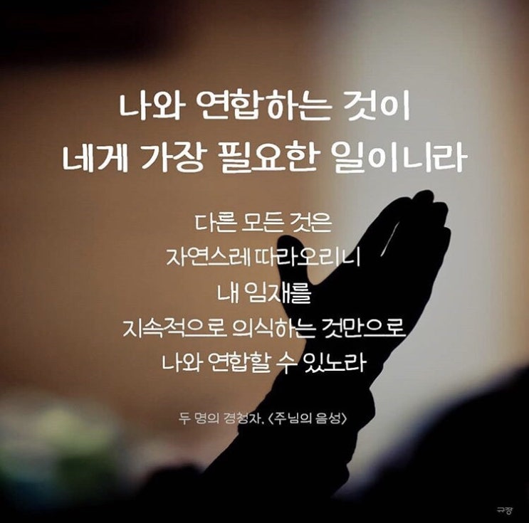  말을 의지하지마라!!