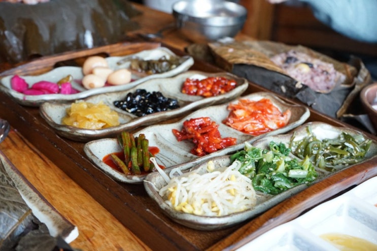  거제 소향다원 연잎밥, 연잎 유황오리찜