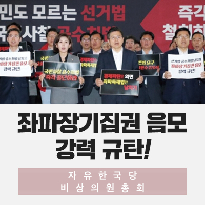 2019. 04. 24 자유한국당 비상의원총회