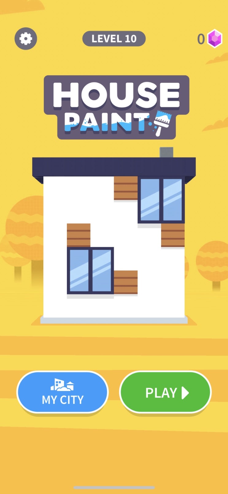  [아이폰게임] House Paint 퍼즐게임추천