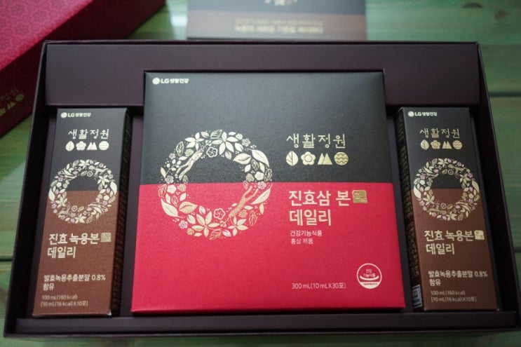  발효홍삼 발효녹용 어버이날 선물세트로 안성맞춤 진효장생세트