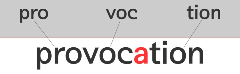 provoke, provocation, provocative, provocatively - 어원학습, 어원, 단어 외우기 ...