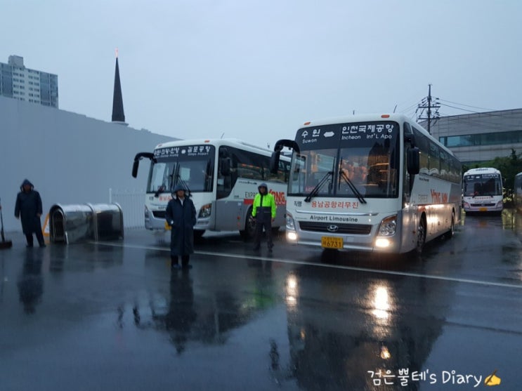 [공항버스] 새벽, 아침 비행기도 문제 없다!! '호텔캐슬-인천공항(4000) 및 김포공항(4003)' 리무진 시간 정보!