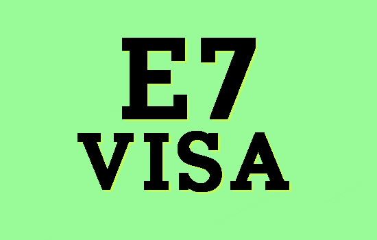  E7비자의 모든 것을 알려드립니다.