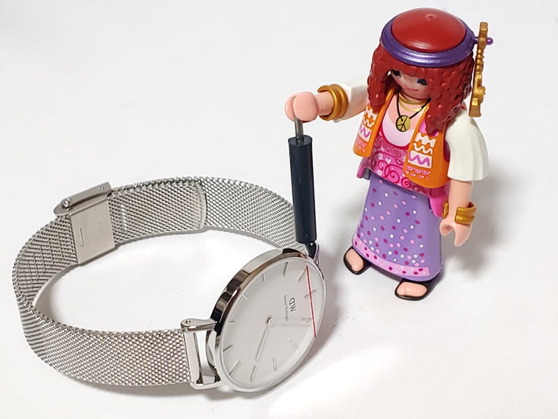 다니엘웰링턴 시계줄 스트랩 교체방법 Classic Petite Sterling 32mm
