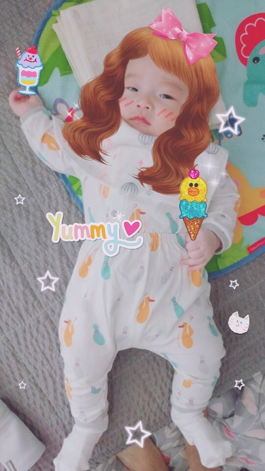  아기 엉덩이 딤플 초음파 검사하기.